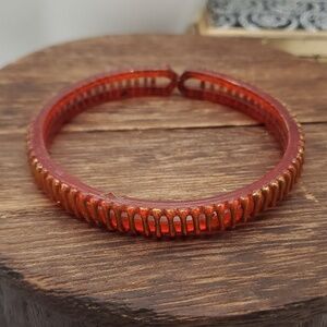 B2009 cylandral sliced edwardian gates‎ bracelet